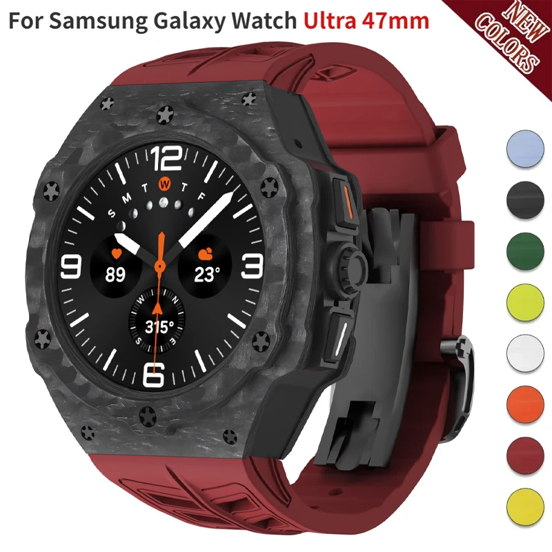 Luxury Watch Kit - หรูหราชุดปรับเปลี่ยนสําหรับ Samsung Galaxy นาฬิกา Ultra 47