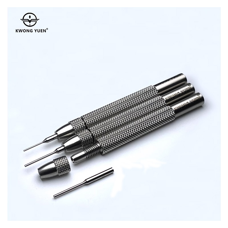 Luxury Watch Repair - ชุดเครื่องมือถอดสายนาฬิกา KWONG YUEN พร้อมเข็มเจาะแบบยาวพิเศษ แข็งแรงเป็นพิเศษ สำหรับซ่อมนาฬิกาและถอดสายนาฬิกา