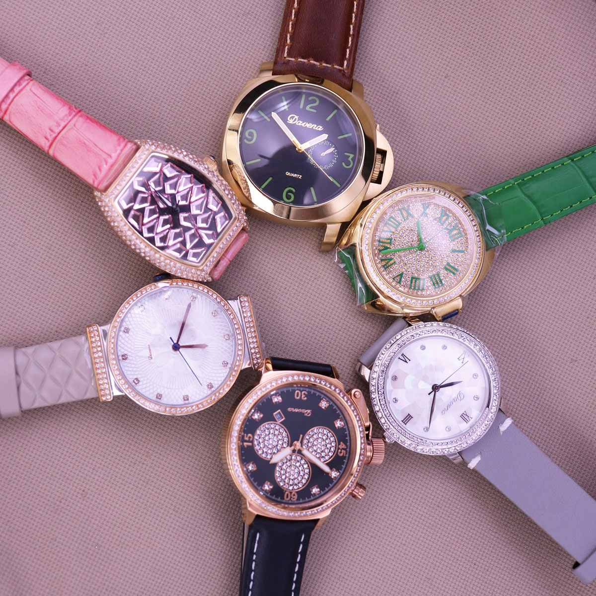 Luxury Watch Discount - ลดราคา! ส่วนลดนาฬิกาเดวาน่า คริสตัล เมลิสซา ไรน์สโตนส์สำหรับผู้ชายและผู้หญิง นาฬิกาแฟชั่นญี่ปุ่น