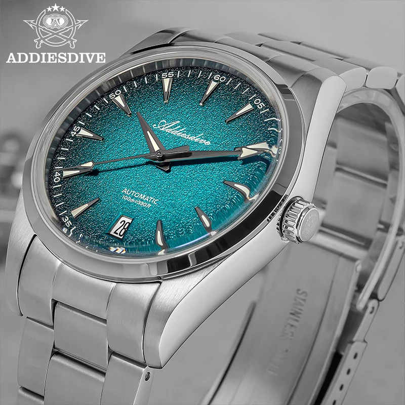 Luxury Watch German - ADDIESDIVE นาฬิกาผู้ชายใหม่ 39 มม. ระบบอัตโนมัติ 8215