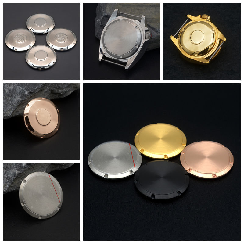Exhibition Caseback - ฝาหลังนาฬิกาสแตนเลสแท้ ปิดผนึกกันน้ำ สำหรับซ่อมนาฬิกา Turtle Abalone Tunas