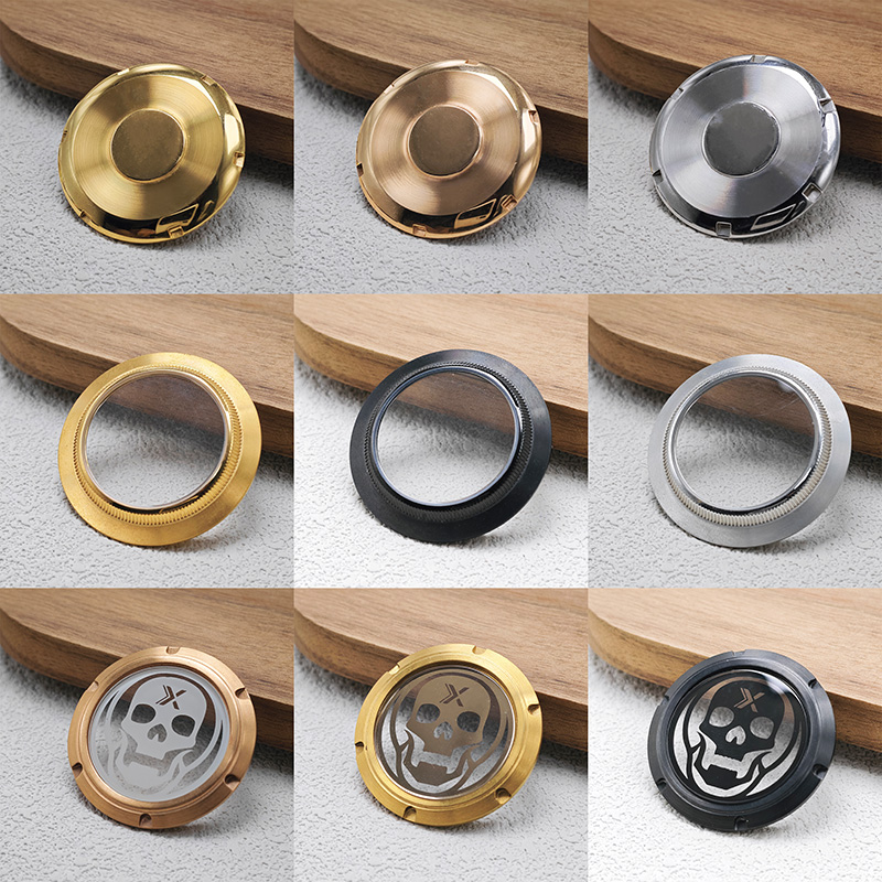 Exhibition Caseback - ฝาหลังนาฬิกาแบบกำหนดเอง ทำจากสแตนเลสสตีล แข็งแรง ทนทาน พร้อมกระจกแซฟไฟร์ใส ใช้ได้กับนาฬิกา