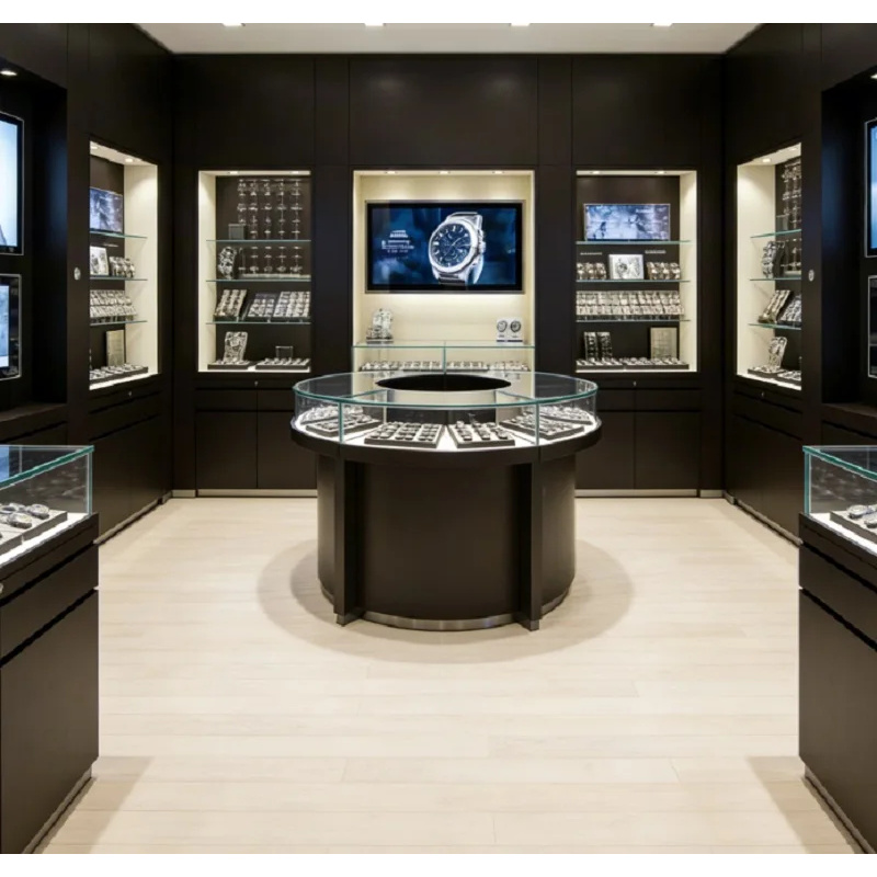 เคาน์เตอร์โชว์นาฬิกาหรูแบบกำหน - Luxury Watch Boutique บทวิจารณ์และราคา