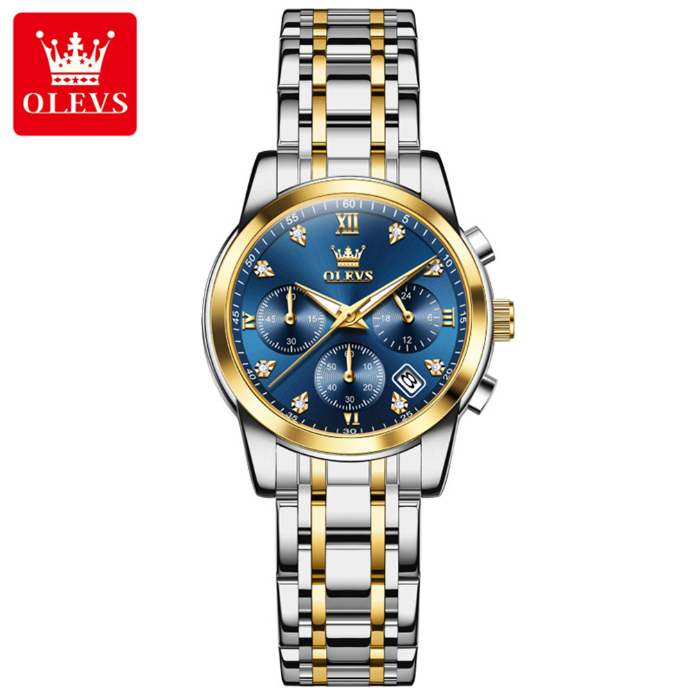 นาฬิกาข้อมือผู้หญิง OLEVS แบรน - Luxury Watch Green บทวิจารณ์และราคา