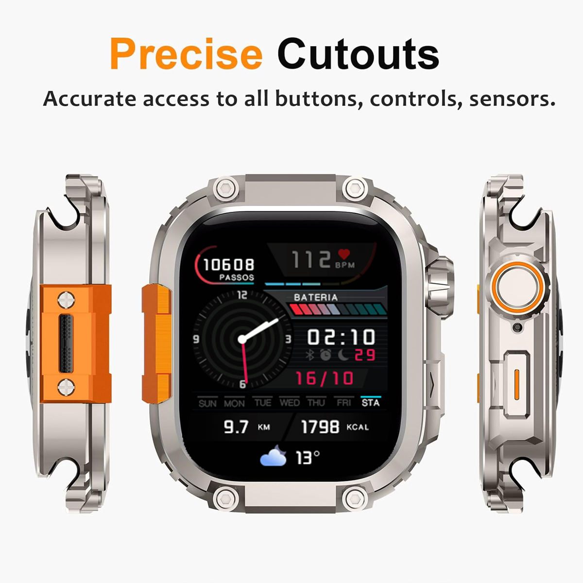 เคสโลหะผสมสำหรับ Apple Watch S - Luxury Watch German บทวิจารณ์และราคา