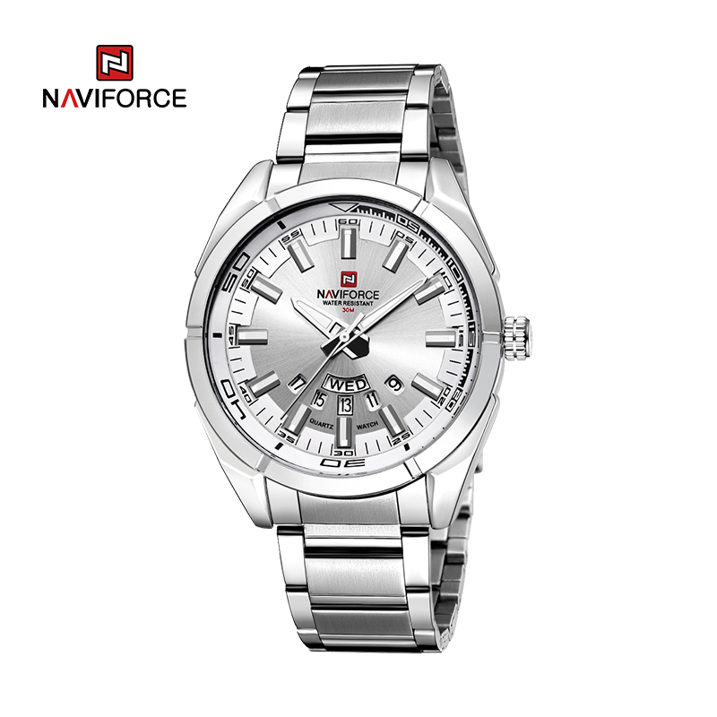 NAVIFORCE นาฬิกาลำลองคลาสสิกสำ - Field Watch Military บทวิจารณ์และราคา
