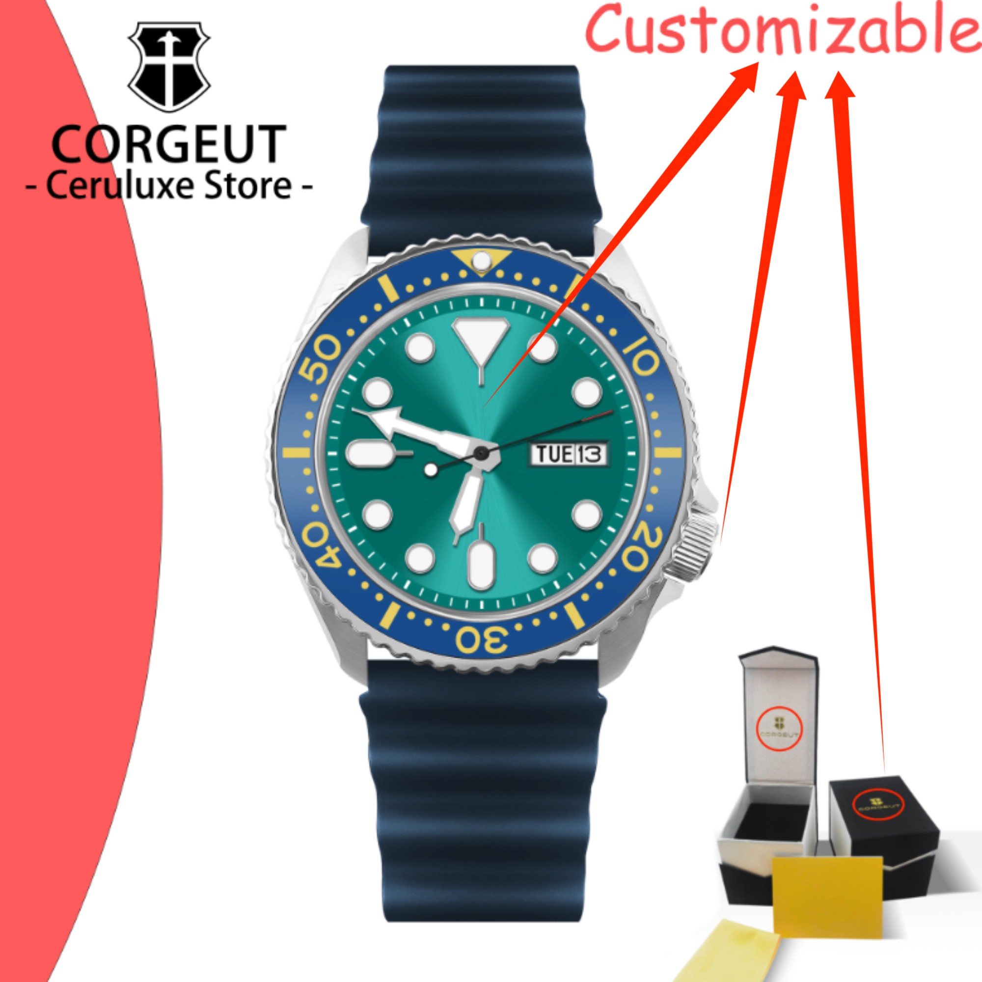 นาฬิกาดำน้ำวินเทจโลโก้แบบกำหนด - Luxury Watch Vintage บทวิจารณ์และราคา