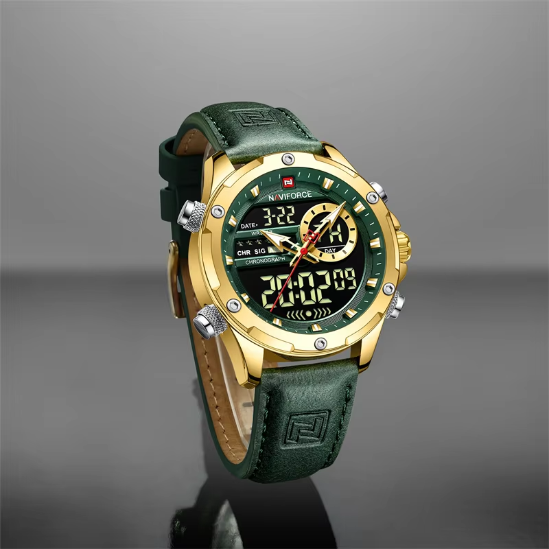 Naviforce นาฬิกาข้อมือบุรุษนาฬ - Field Watch Military บทวิจารณ์และราคา