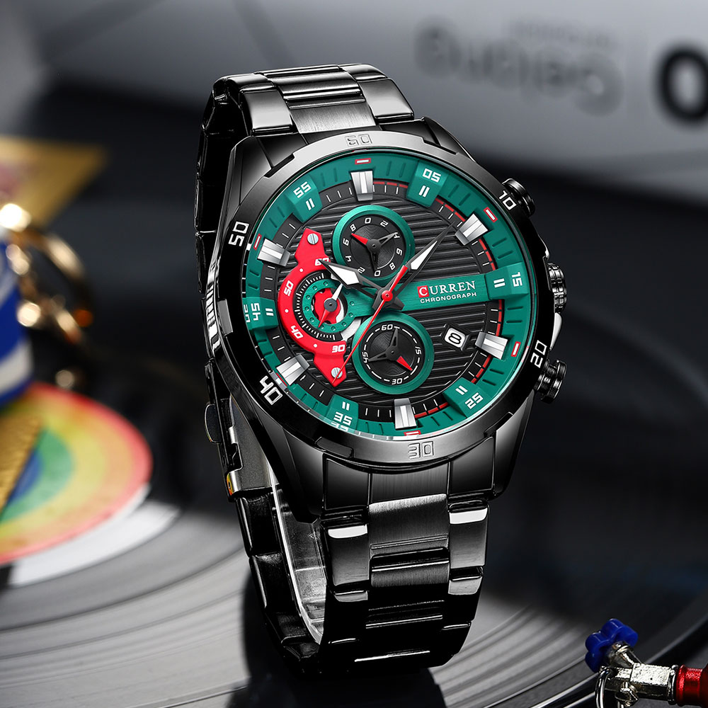 นาฬิกาผู้ชาย CURREN นาฬิกาข้อม - Luxury Watch Manufacturers บทวิจารณ์และราคา