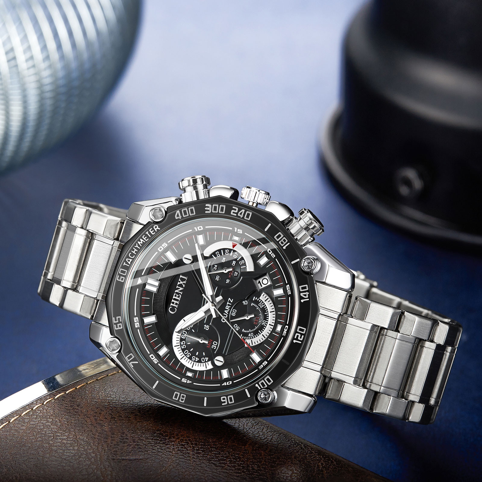 CHENXI นาฬิกาข้อมือผู้ชายสแตนเ - Luxury Watch Manufacturers บทวิจารณ์และราคา