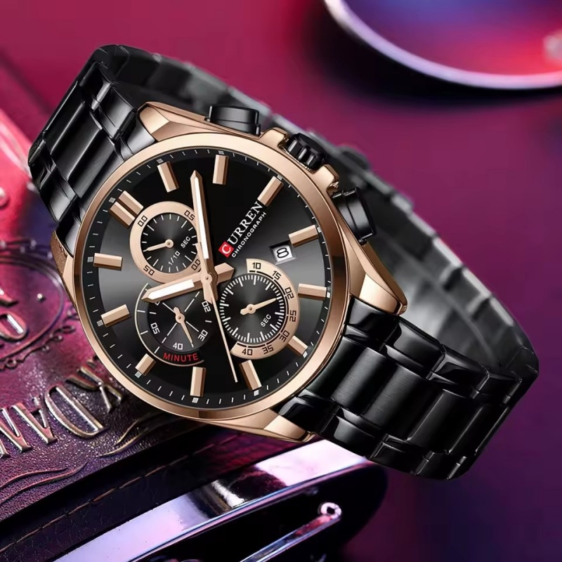 นาฬิกาควอตซ์แฟชั่นใหม่ CURREN  - Luxury Watch Kids บทวิจารณ์และราคา