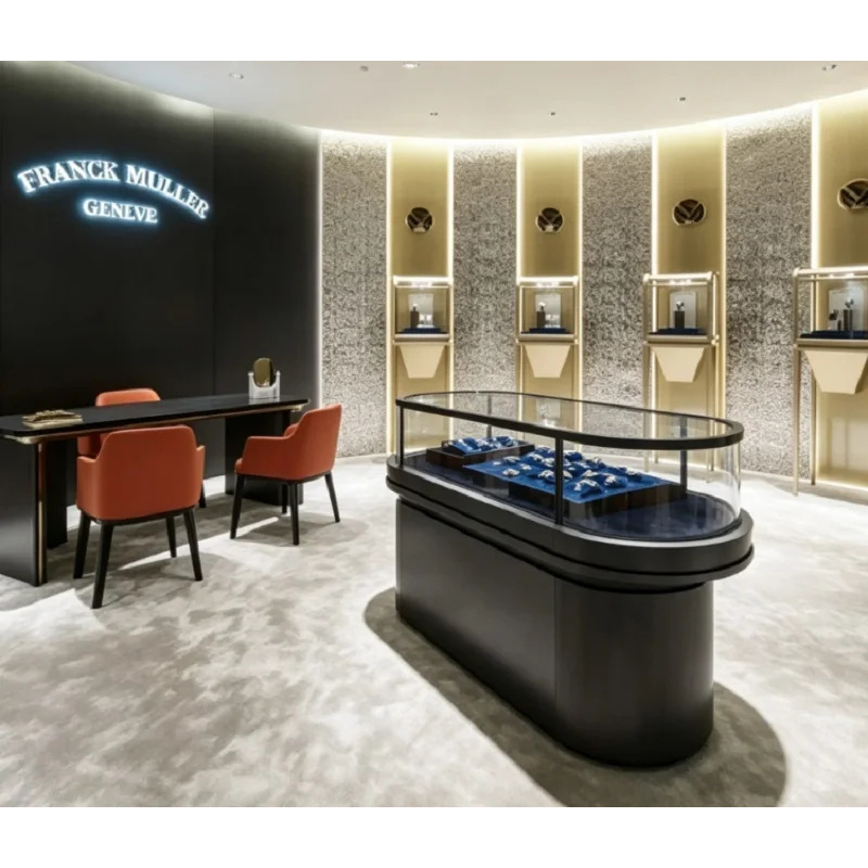 ตู้โชว์นาฬิกาโค้งหรูหราแบบสั่ง - Luxury Watch Boutique บทวิจารณ์และราคา