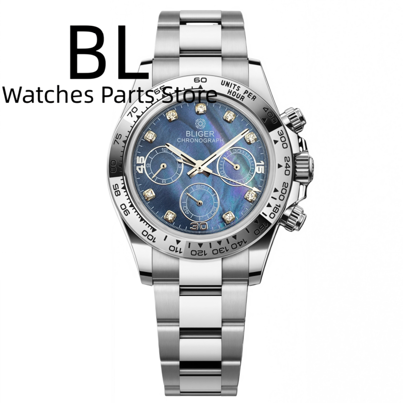 นาฬิกาข้อมือผู้ชาย BLIGER 39 ม - Luxury Watch German บทวิจารณ์และราคา