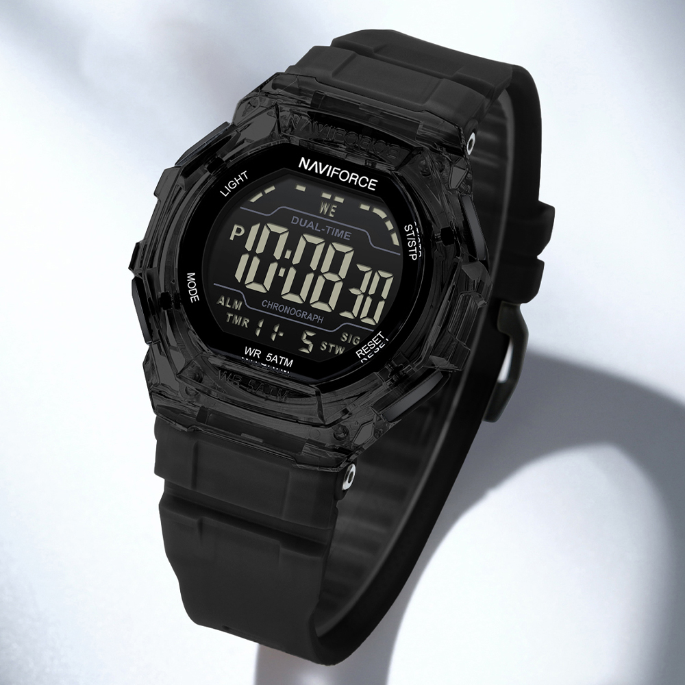 นาฬิกาข้อมือดิจิตอล NAVIFORCE  - Field Watch Military บทวิจารณ์และราคา