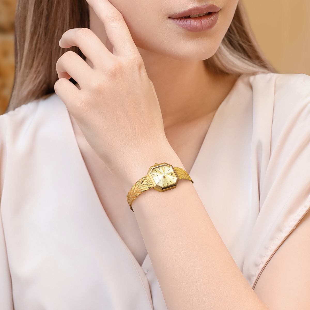 BERNY Gold นาฬิกาสําหรับผู้หญิ - Luxury Watch Female บทวิจารณ์และราคา