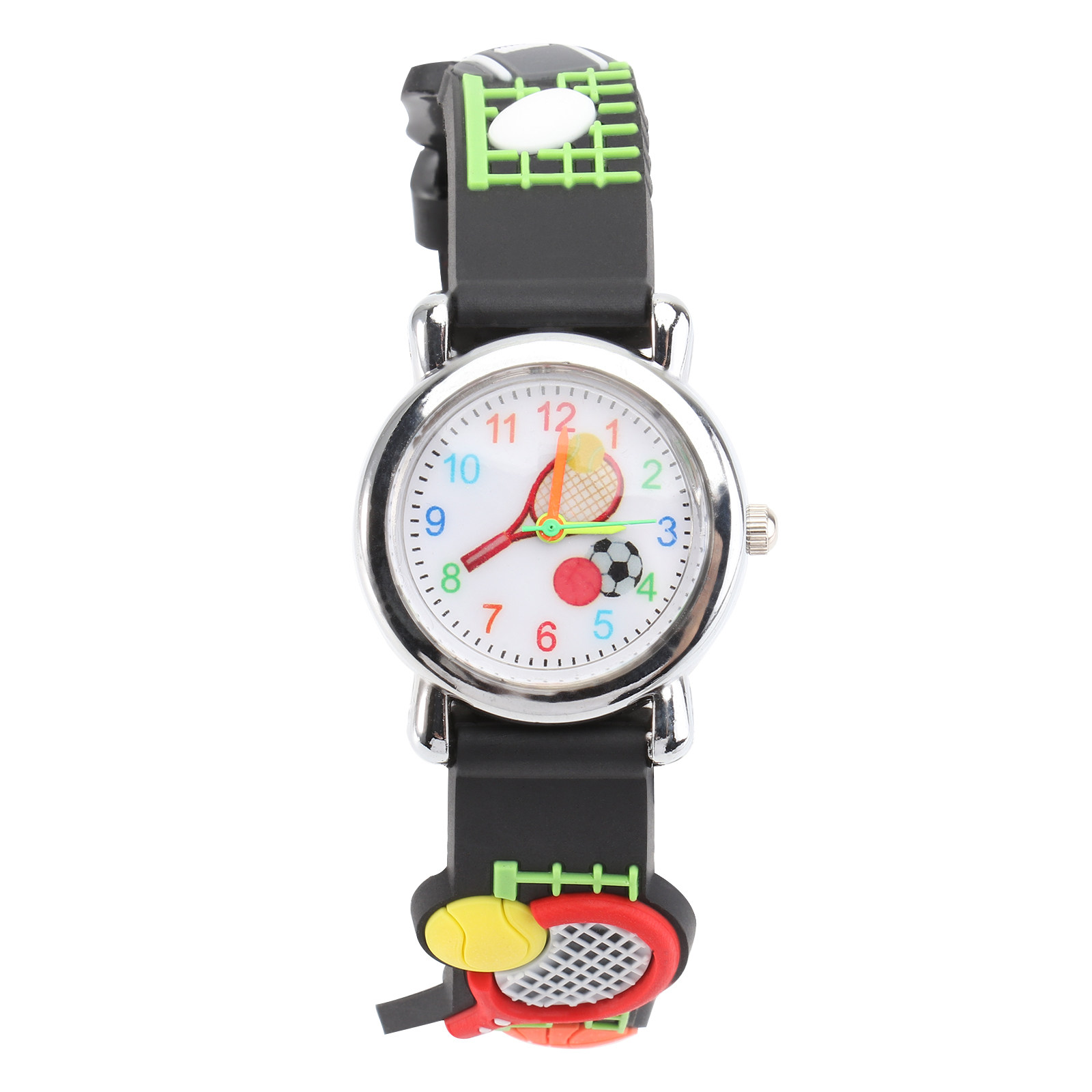 นาฬิกาเด็ก 3D รูปไม้เทนนิสพร้อ - Luxury Watch Kids บทวิจารณ์และราคา