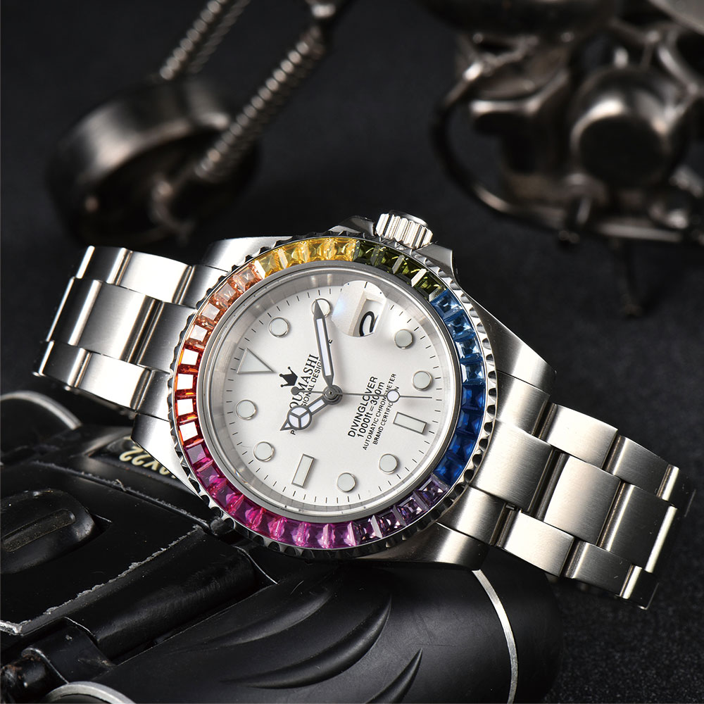 40 มม. นาฬิกาดำน้ำสุดหรูสำหรับ - Luxury Watch And Bracelet บทวิจารณ์และราคา