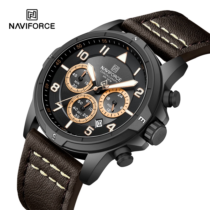นาฬิกาควอตซ์โครโนกราฟแฟชั่น NA - Field Watch Military บทวิจารณ์และราคา