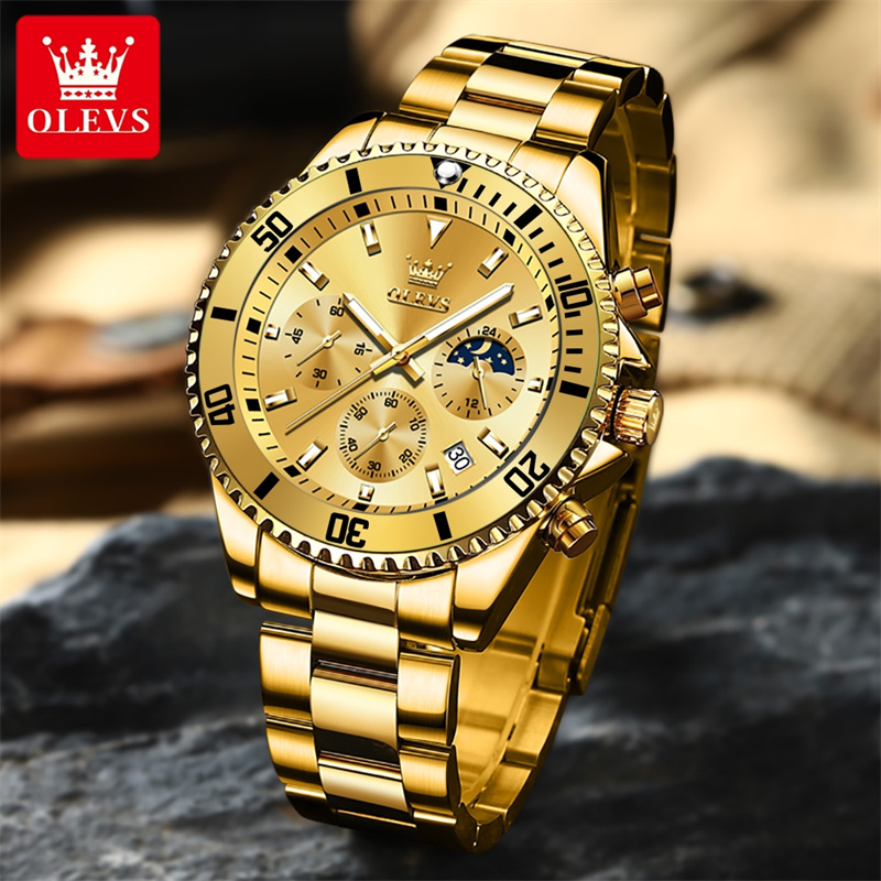 OLEVS นาฬิกาผู้ชายแบรนด์ชั้นนำ - Luxury Watch Manufacturers บทวิจารณ์และราคา