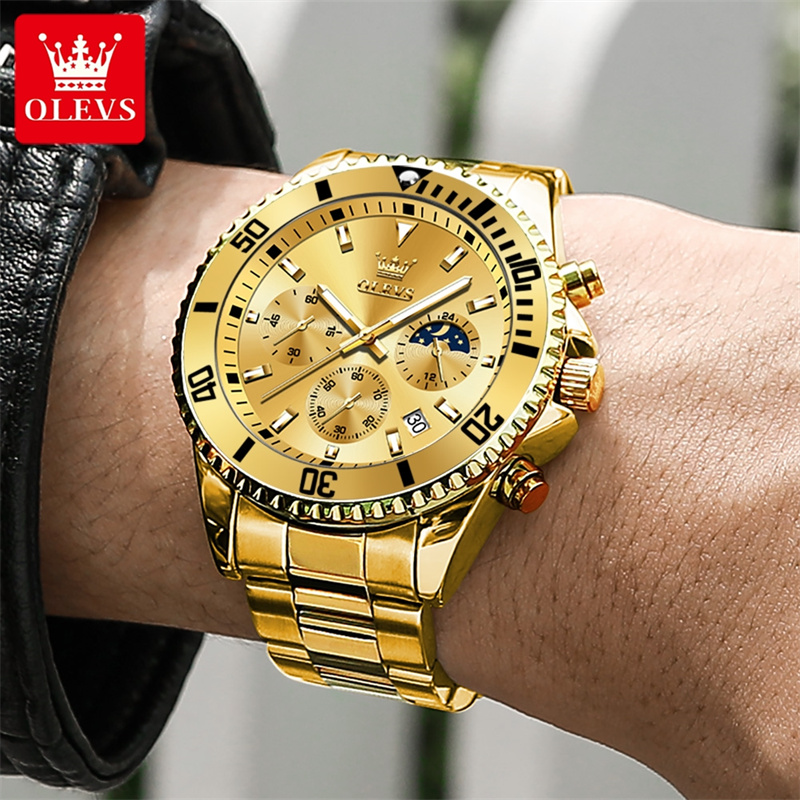 OLEVS นาฬิกาผู้ชายแบรนด์ชั้นนำ - Luxury Watch Manufacturers บทวิจารณ์และราคา