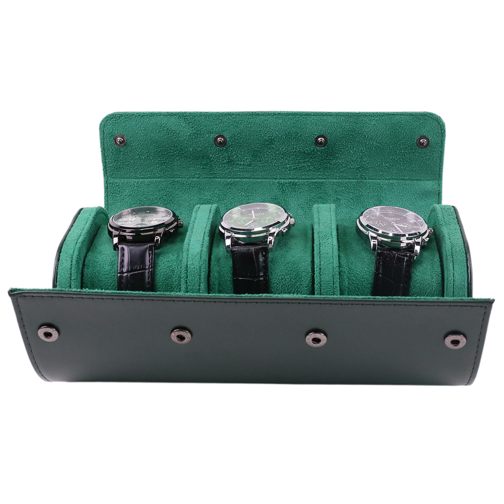 กล่องเก็บนาฬิกาหนัง PU แบบพกพา - Luxury Watch Case Travel บทวิจารณ์และราคา