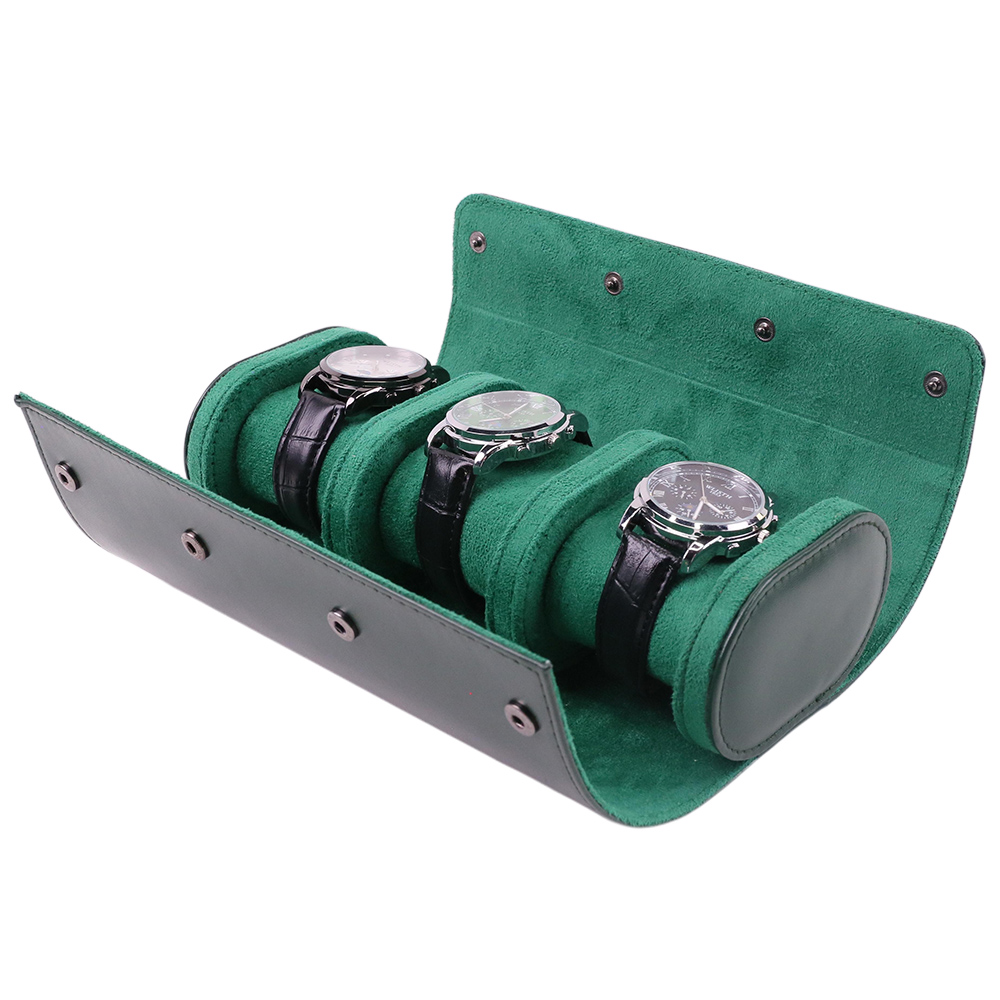 กล่องเก็บนาฬิกาหนัง PU แบบพกพา - Luxury Watch Case Travel บทวิจารณ์และราคา