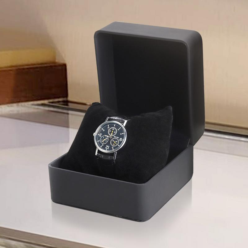 หรูหราหนังนาฬิกากล่องเก็บกระเป - Luxury Watch Case Travel บทวิจารณ์และราคา