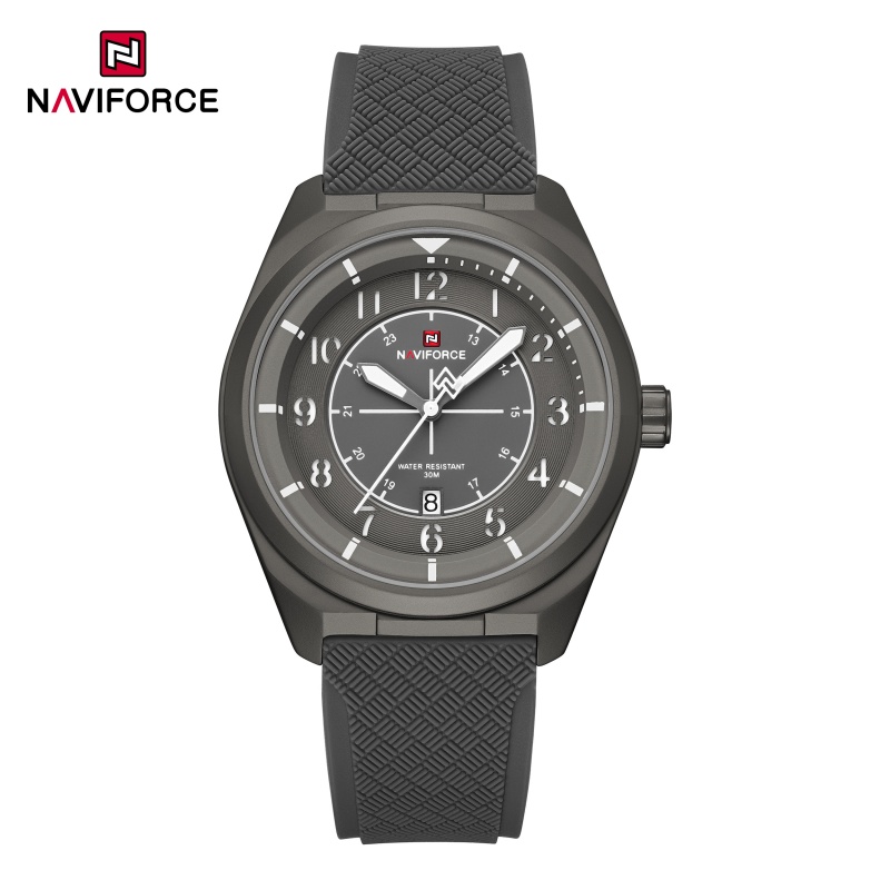 NAVIFORCE นาฬิกาควอทซ์สำหรับผู - Field Watch Military บทวิจารณ์และราคา