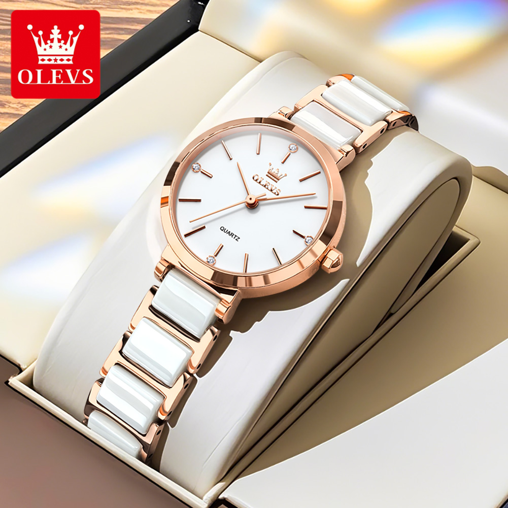 นาฬิกาข้อมือผู้หญิง OLEVS รุ่น - Luxury Watch Kit บทวิจารณ์และราคา