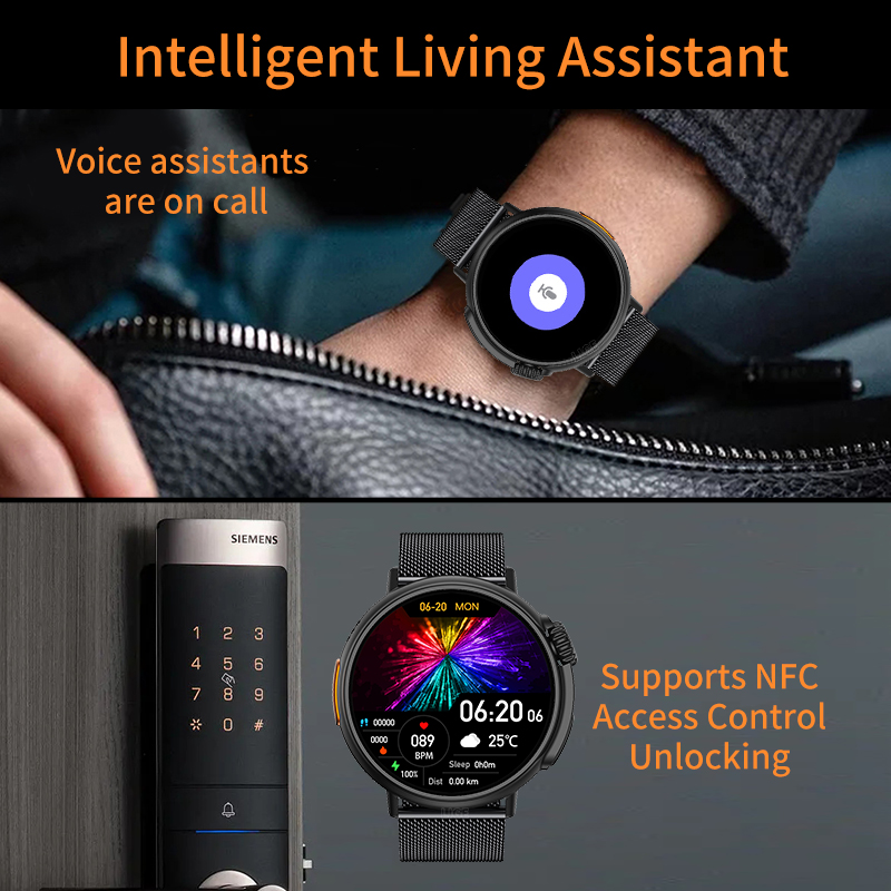 ใหม่ NFC หรูหราทหารผู้หญิงสมาร - Luxury Watch German บทวิจารณ์และราคา