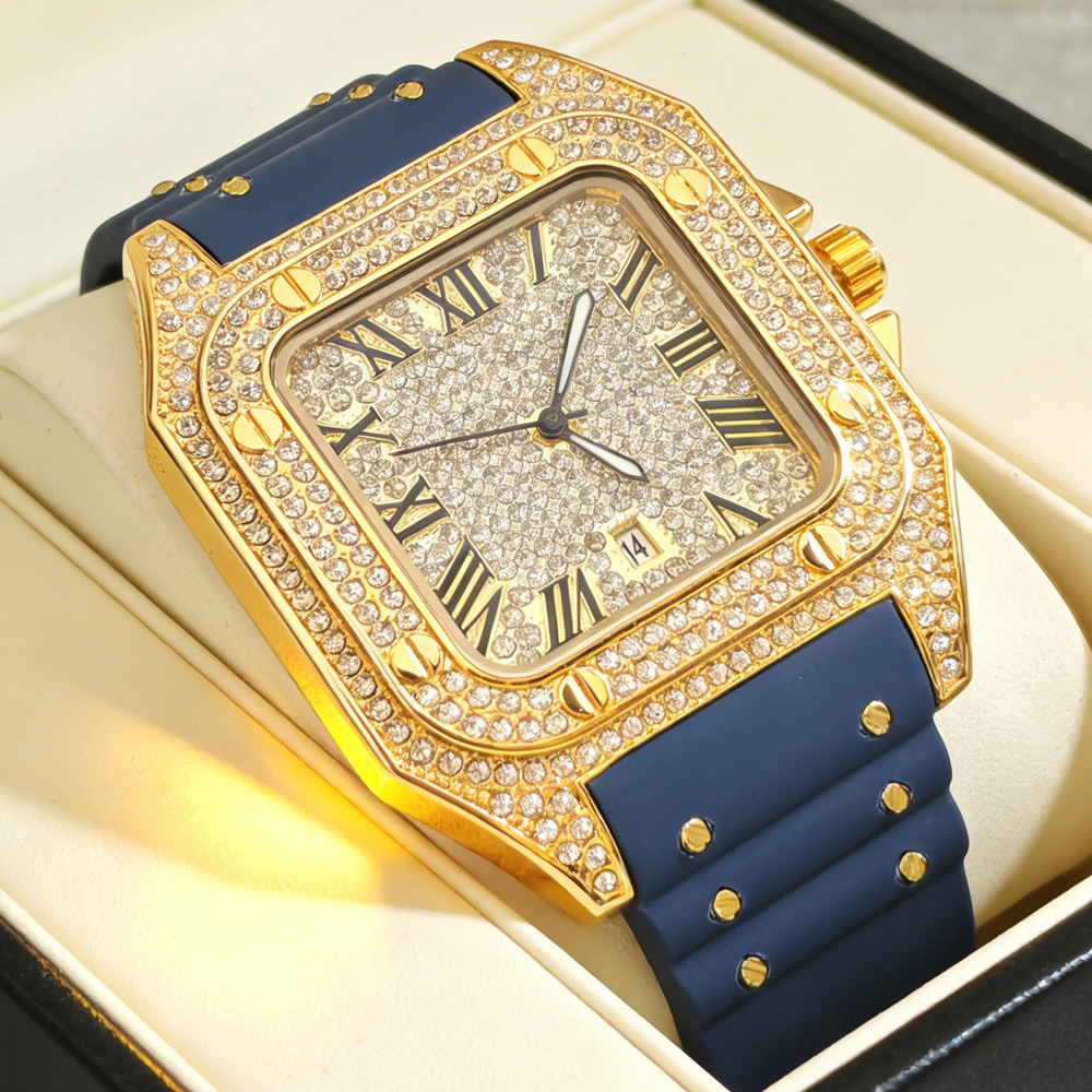 นาฬิกาควอตซ์แฟชั่นสุดฮิต ประดั - Luxury Watch Iceberg บทวิจารณ์และราคา