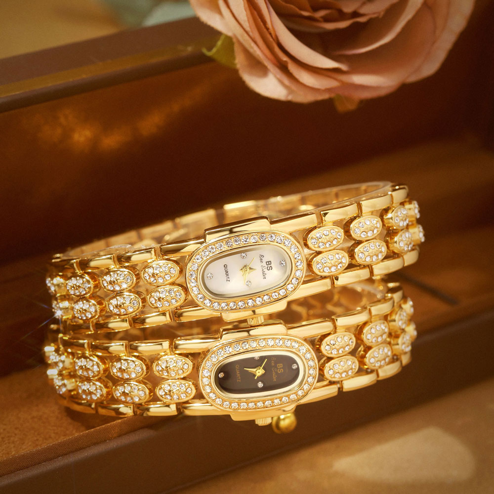 นาฬิกาแฟชั่นสร้อยข้อมือทองสแตน - Luxury Watch Vintage บทวิจารณ์และราคา