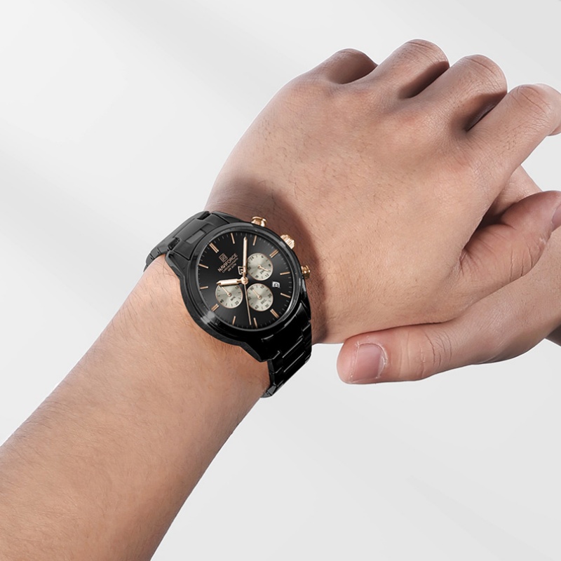 นาฬิกาข้อมือผู้ชาย NAVIFORCE ร - Luxury Watch And Bracelet บทวิจารณ์และราคา