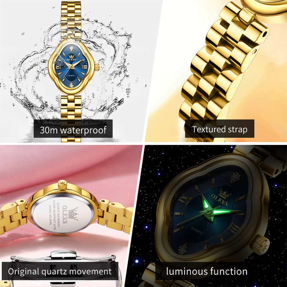 นาฬิกาควอตซ์ OLEVS สำหรับผู้หญ - Luxury Watch Female บทวิจารณ์และราคา