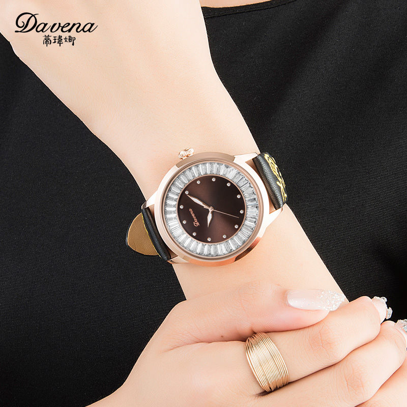 ขาย!!! ส่วนลดDavenaคริสตัลเก่า - Luxury Watch Discount บทวิจารณ์และราคา