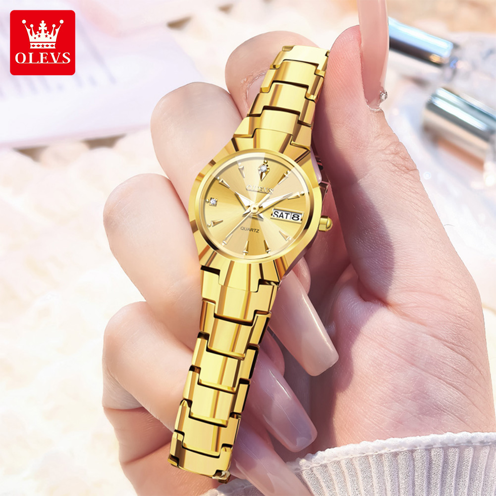 OLEVS สุภาพสตรีนาฬิกา 8697 หรู - Luxury Watch And Bracelet บทวิจารณ์และราคา