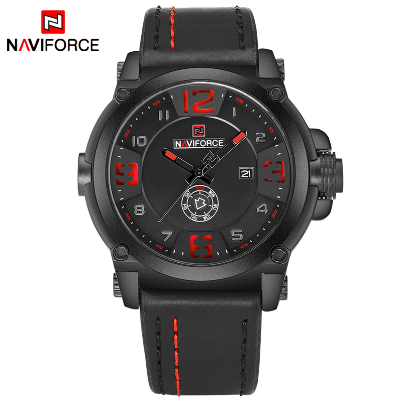 แบรนด์หรู NAVIFORCE ผู้ชายกีฬา - Field Watch Military บทวิจารณ์และราคา