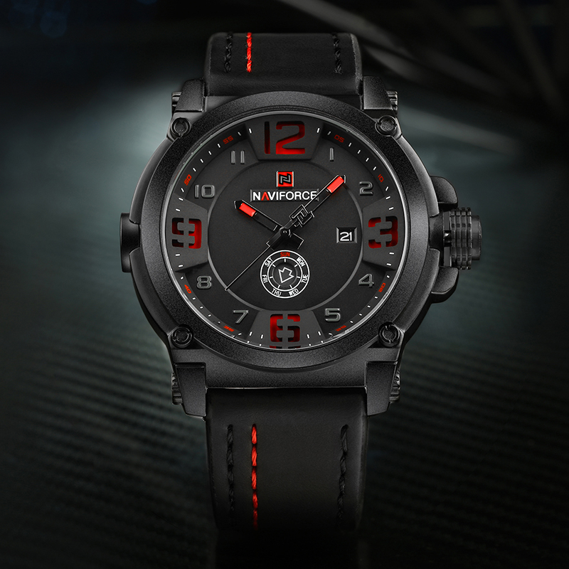 แบรนด์หรู NAVIFORCE ผู้ชายกีฬา - Field Watch Military บทวิจารณ์และราคา