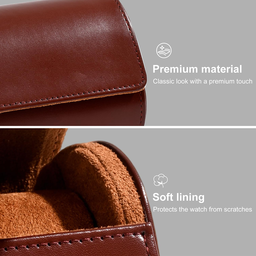 กล่องใส่นาฬิกาหนัง PU คุณภาพสู - Luxury Watch Case Travel บทวิจารณ์และราคา