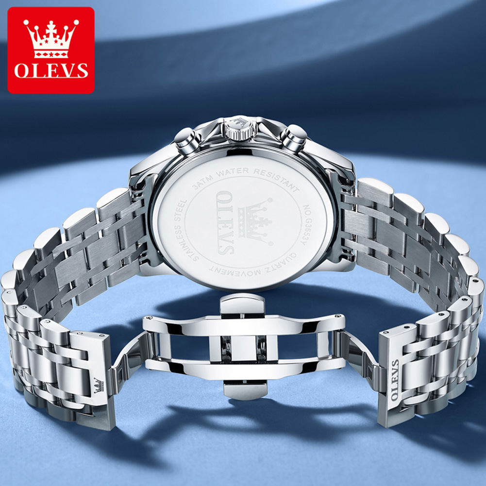 นาฬิกาข้อมือผู้ชาย OLEVS 3653  - Luxury Watch Manufacturers บทวิจารณ์และราคา