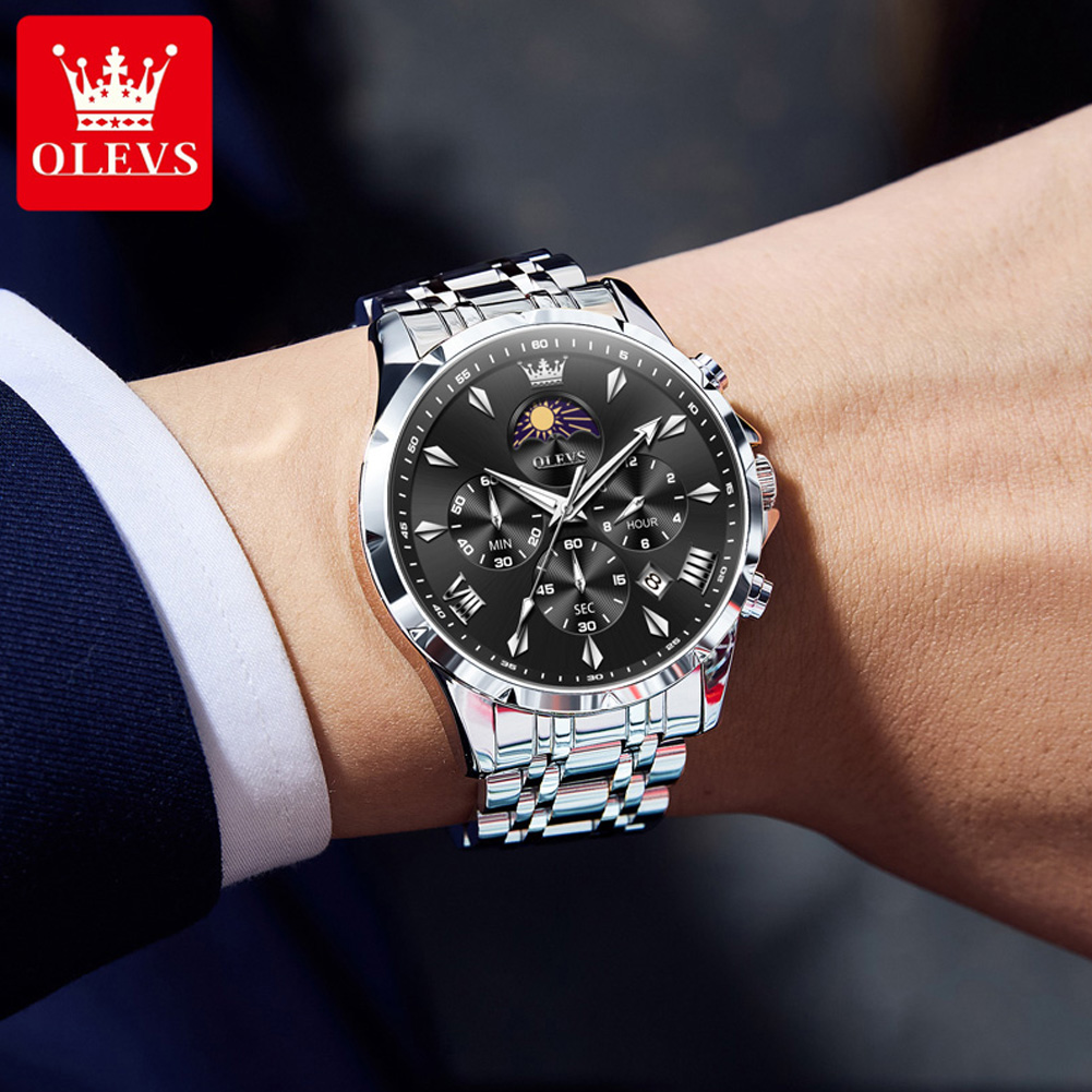 นาฬิกาข้อมือผู้ชาย OLEVS 3653  - Luxury Watch Manufacturers บทวิจารณ์และราคา