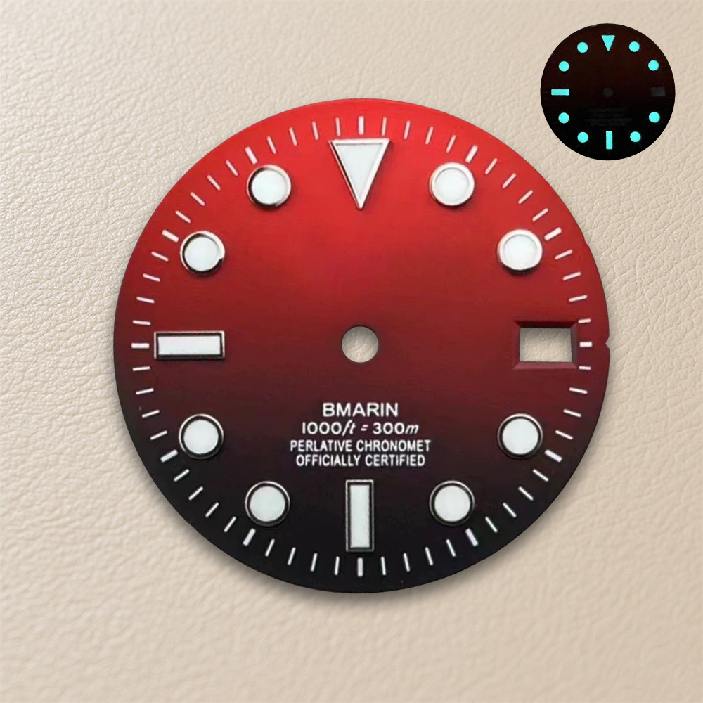 28.5 มม.S โลโก้ SUB Gradient D - Exhibition Caseback บทวิจารณ์และราคา