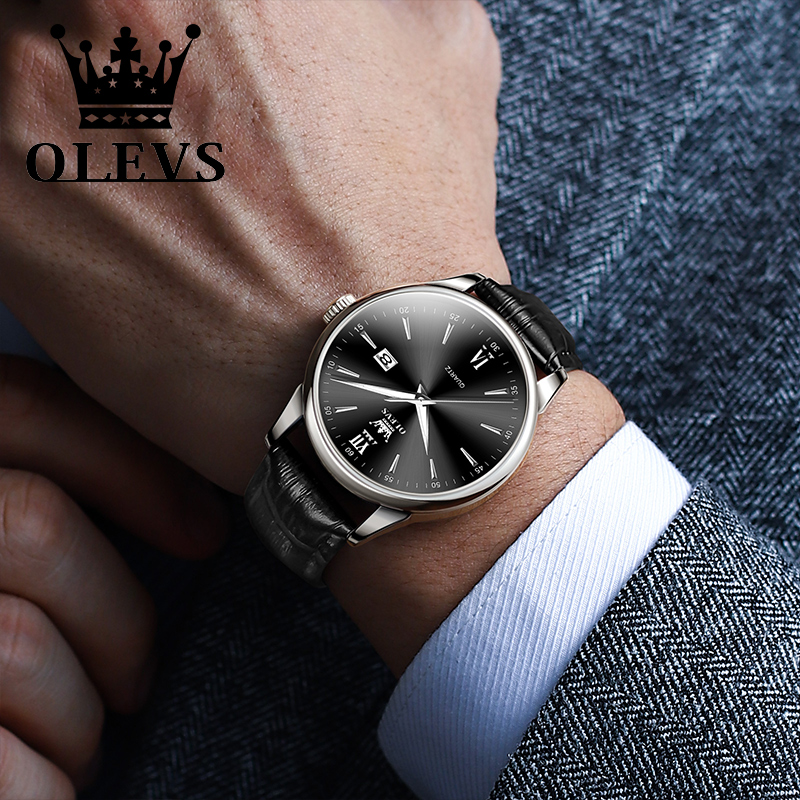 OLEVS นาฬิกาควอตซ์สำหรับผู้ชาย - Luxury Watch Manufacturers บทวิจารณ์และราคา