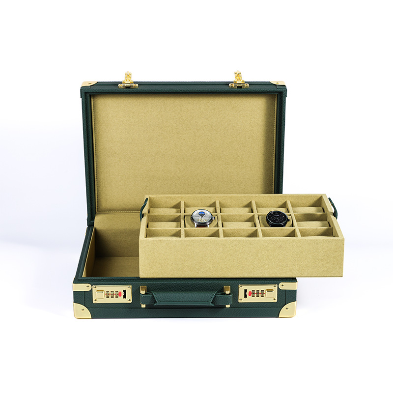 OEM ODM กล่องเก็บนาฬิกาหรูหรา  - Luxury Watch Green บทวิจารณ์และราคา