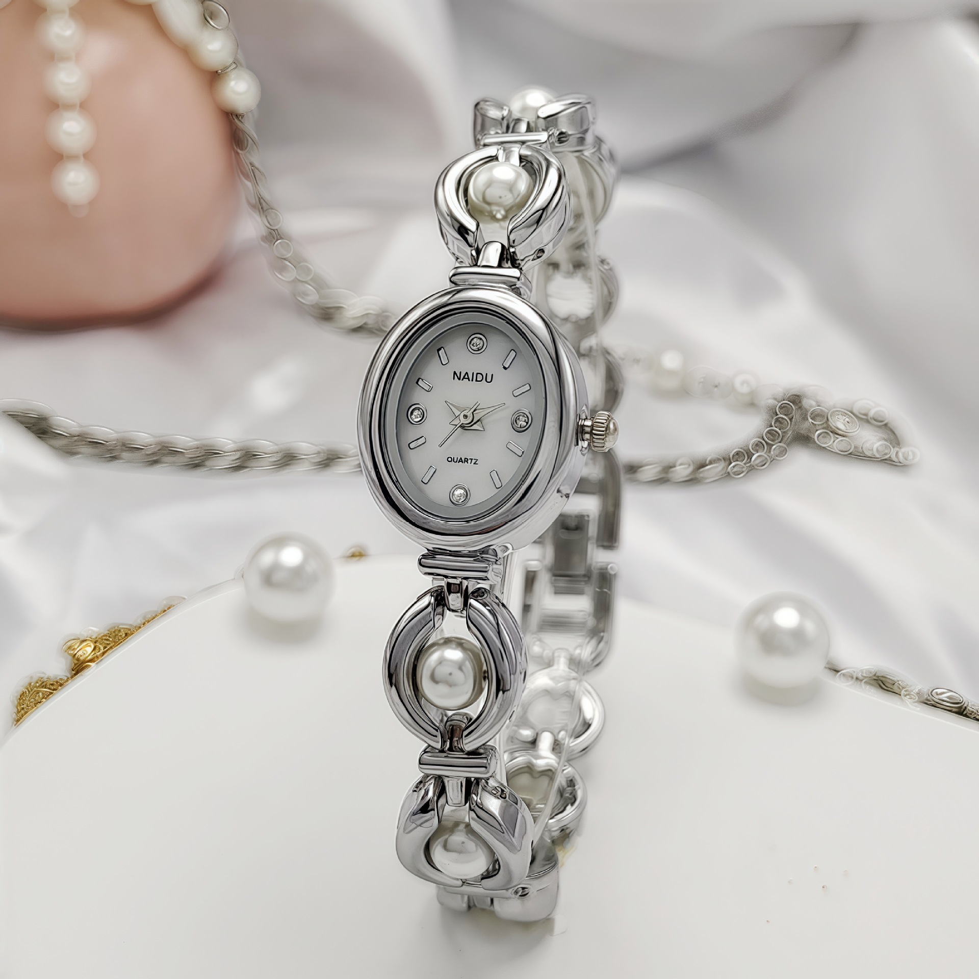 นาฬิกาข้อมือผู้หญิงแบบใหม่ สาย - Luxury Watch Vintage บทวิจารณ์และราคา