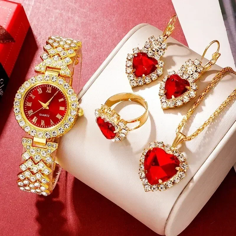 นาฬิกาหรูหราทองผู้หญิงแหวนสร้อ - Luxury Watch Kit บทวิจารณ์และราคา