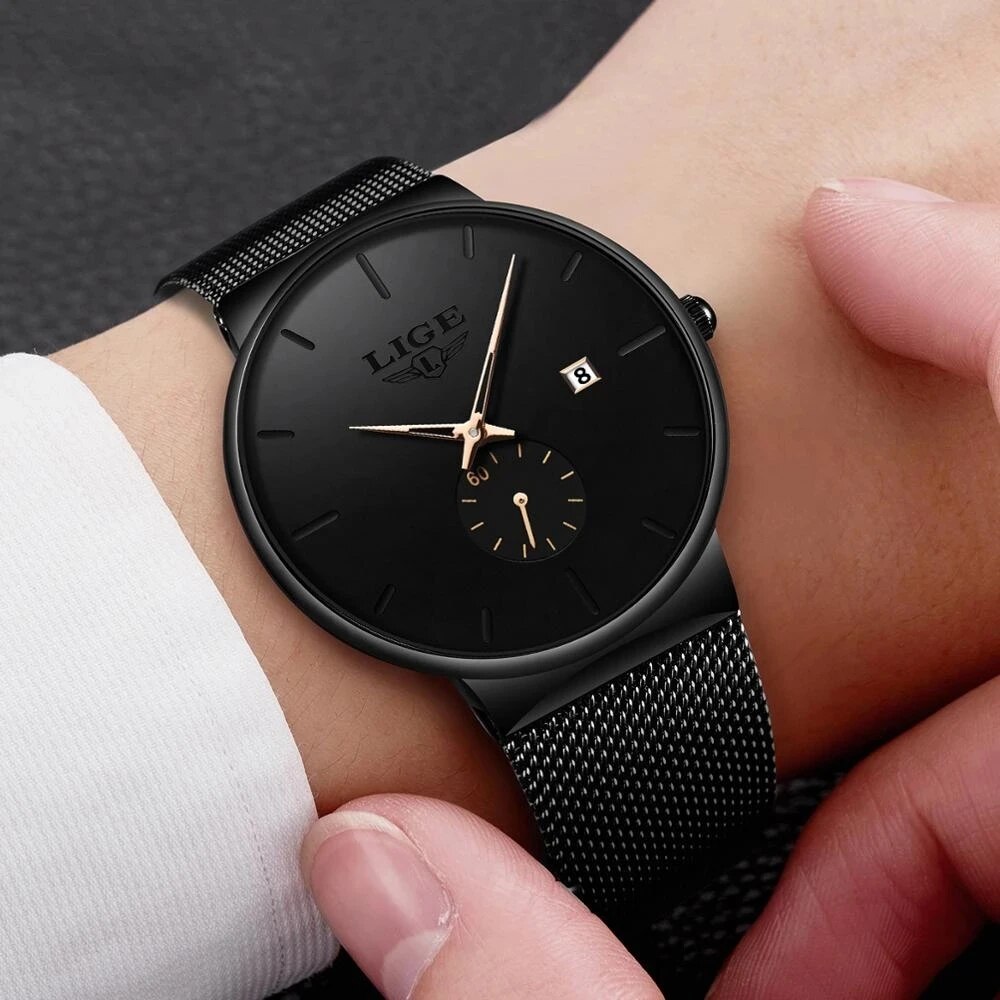 Lige นาฬิกาแฟชั่นผู้ชายนาฬิกาค - Luxury Watch Manufacturers บทวิจารณ์และราคา