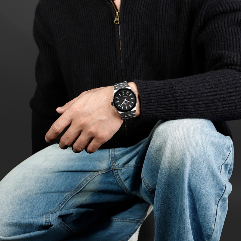 NAVIFORCE นาฬิกาสปอร์ตทหารสำหร - Field Watch Military บทวิจารณ์และราคา