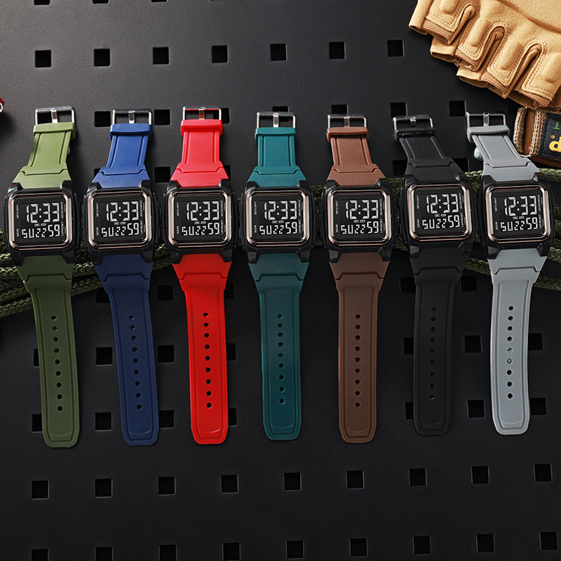 แฟชั่นผู้ชายกีฬานาฬิกากันน้ําก - Luxury Watch Kids บทวิจารณ์และราคา