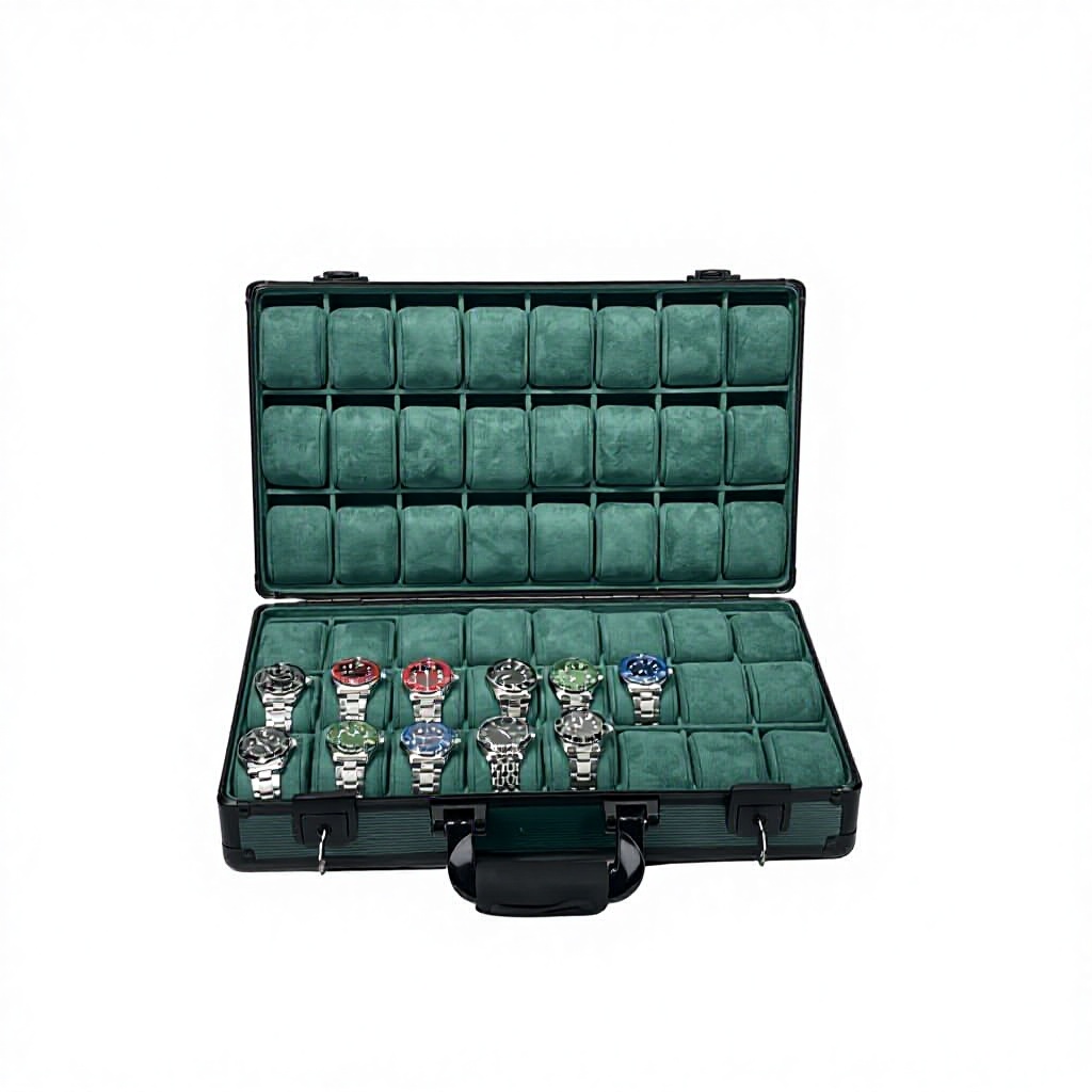 กล่องโชว์นาฬิกา 48 ช่อง แบบมีฝ - Luxury Watch Boutique บทวิจารณ์และราคา